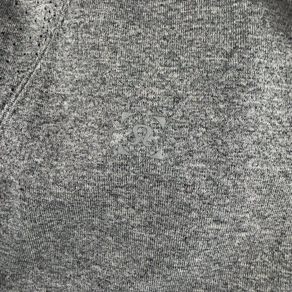 Lululemon Henley Shirt Top Mens Medium Gray Long Sleeve Casual TP-3380 - Picture 5 of 6